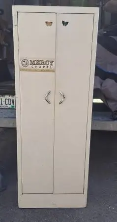Metal Cabinet. Mid Century.