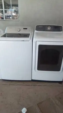 Samsung washer and dryer set with warranty