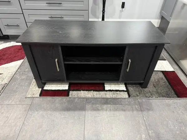 Black TV Stand