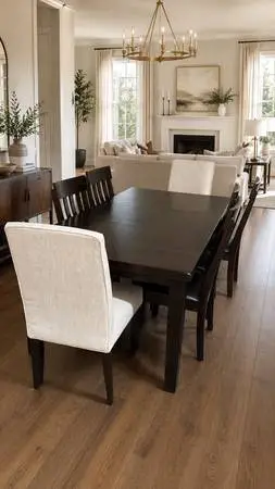 8 piece table and chairs set