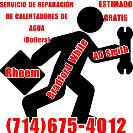 Reparación de calentadores de agua / Water heaters