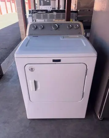 White Maytag Bravos Electric Dryer