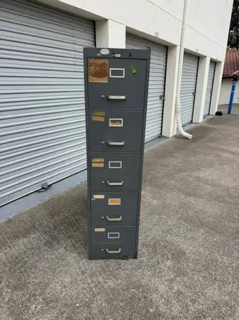 Vintage Steel File Cabinet