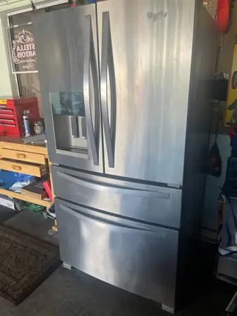 36 in. 24.5 cu. ft. Standard Depth French Door Refrigerator