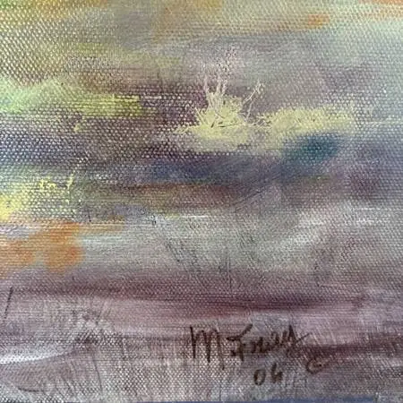 Unframed Original Forest Art 06- 30X24