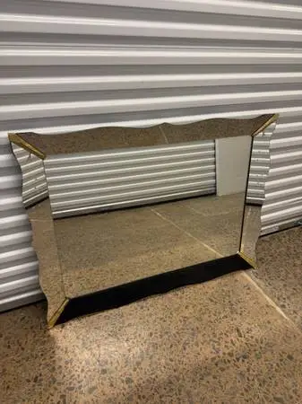 Vintage art deco mirror