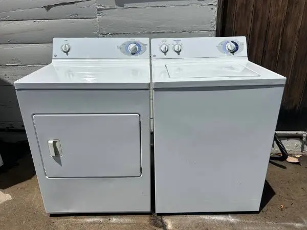 Free installation warranty free delivery GE washer gas dryer
