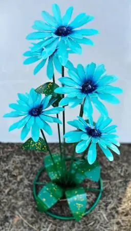 Flower Spring Yard Art
