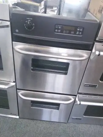 👌💷 NEW GE 24 INCH STAINLESS BUILT IN DOUBLE WALL OVEN
