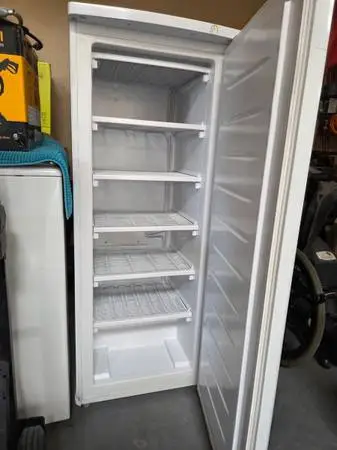 Upright freezer