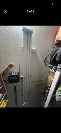 8 ft fluorescent lighting 4 bulb delivery
