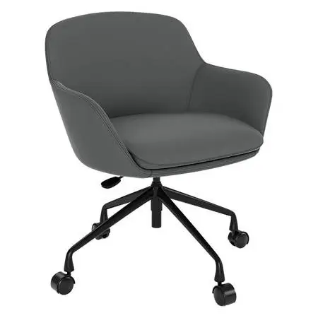 *100+ New Swivel Gray Fabric Guest Conference Meeting Chairs