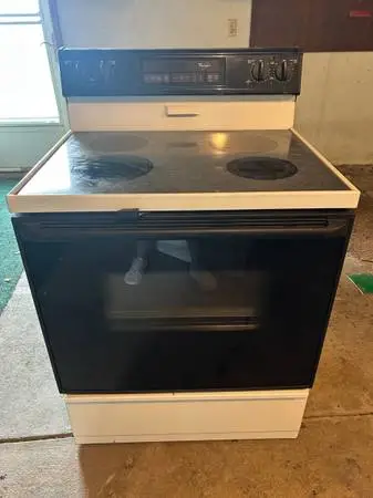 Whirlpool electric stove