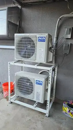 AUX AC mini split unit 20 seer2 115v
