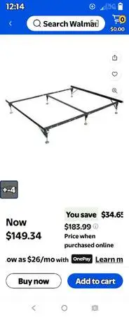 Twin, Full,Queen, King, And Cal King Adjustable Bedframe 100 Firm New
