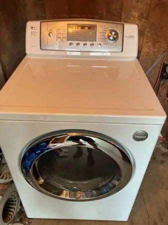 Glass front dryer guaranteed delivery is available