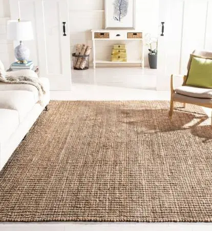 SEFAVIEH 8X10 JUTE AREA RUG - ALLNEW