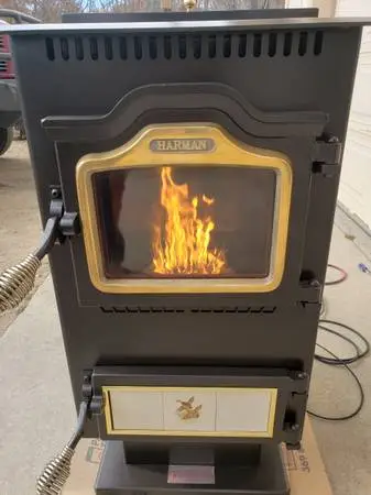 Rebuilt Like Brand New also UPDATED Harman Pellet Stove 61K BTU