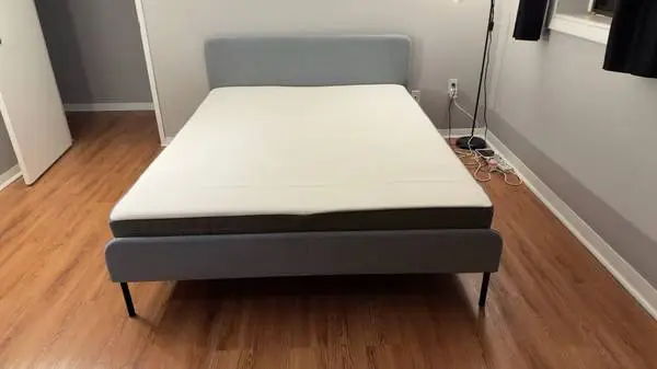 IKEA Queen Bed Frame and Mattress