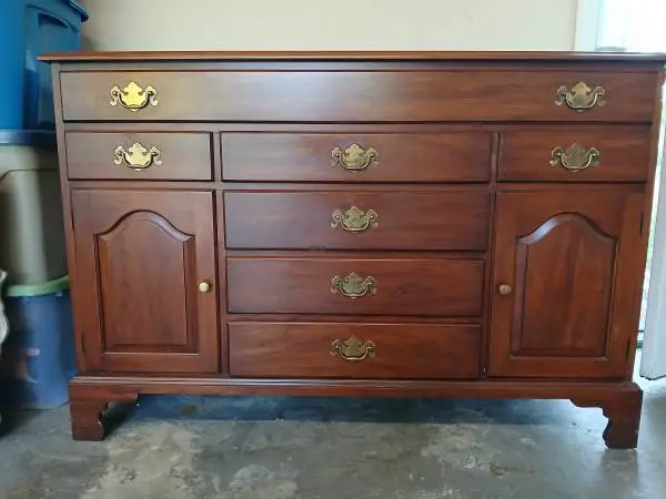 Dining Buffet/Server - Henkel-Harris Solid Black Cherry