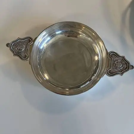 Puiforcat-Paris Silver-Plated Quaish Bowl-12X7.25X2