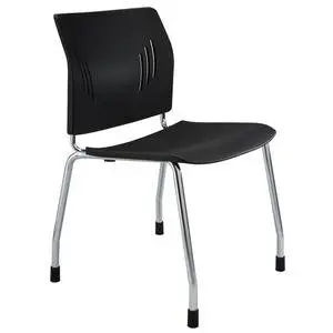 *200 New Black Stacking Chairs with optional Casters