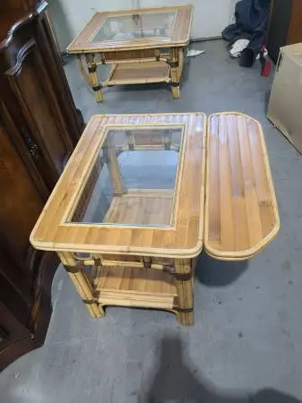 Bamboo Square Coffee Table