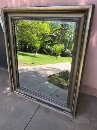 ♣ Large Framed Mirror ♣