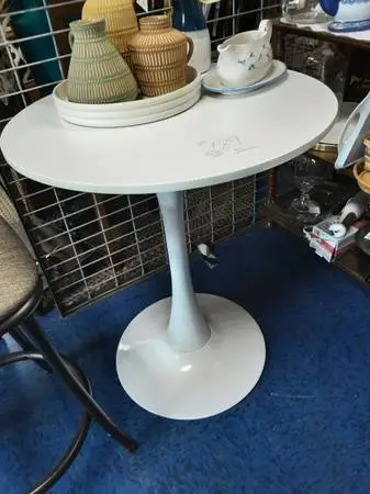 White Round Table