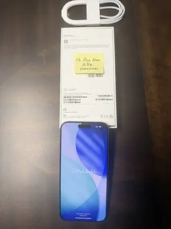 Iphone 16 Pro Max 256 GB Two Phones