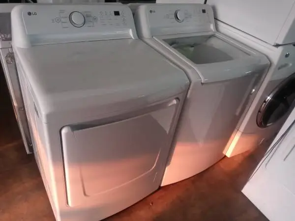 ★LG top load washer and dryer set