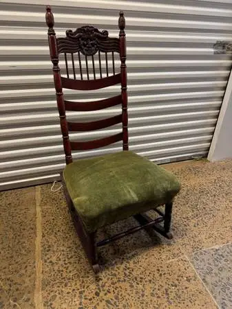 Antique north wind rocking chair