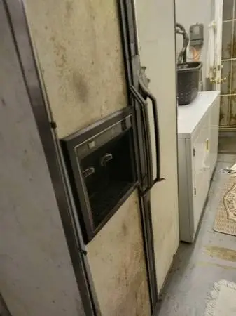 Double door size freezer refridgerater