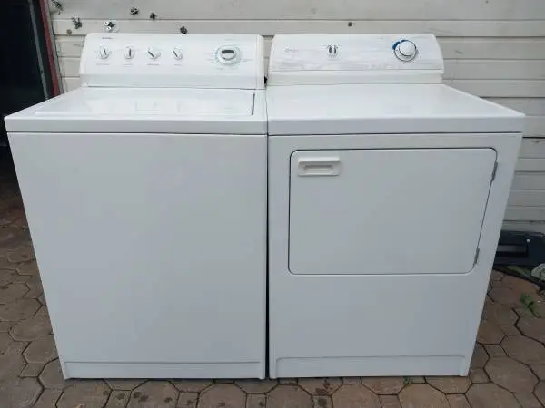 Washer and dryer