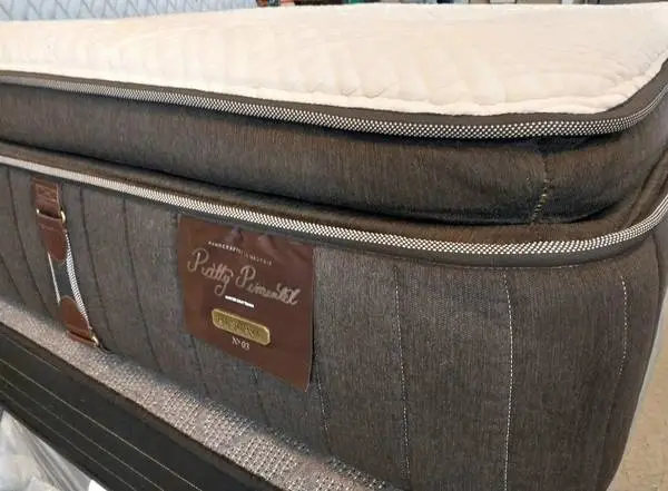 King Stearns n Foster Pillow - Top Mattress