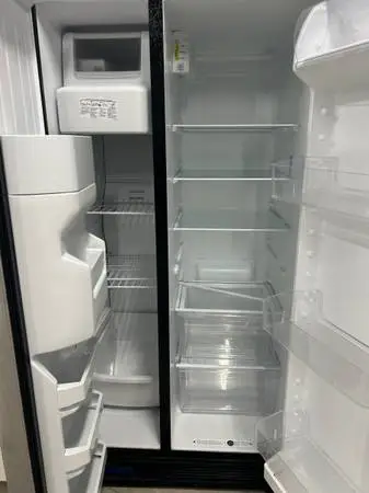 Nice Amana Stainless Side by Side Refrigerator