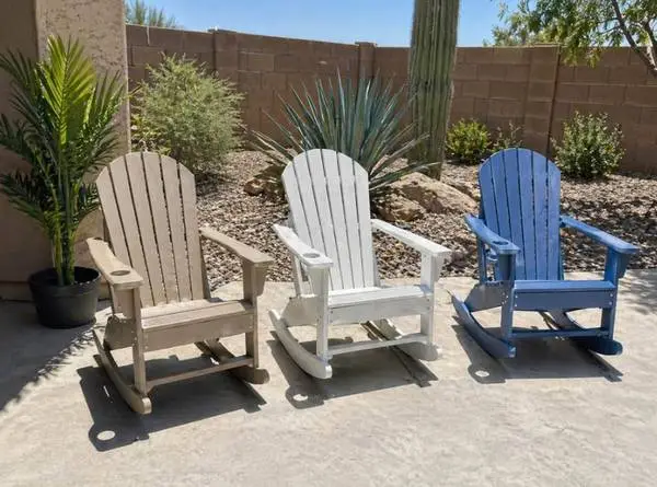 HDPE Adirondack Rocking Chairs *Sold in Pairs*