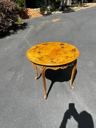 French Provincial accent table