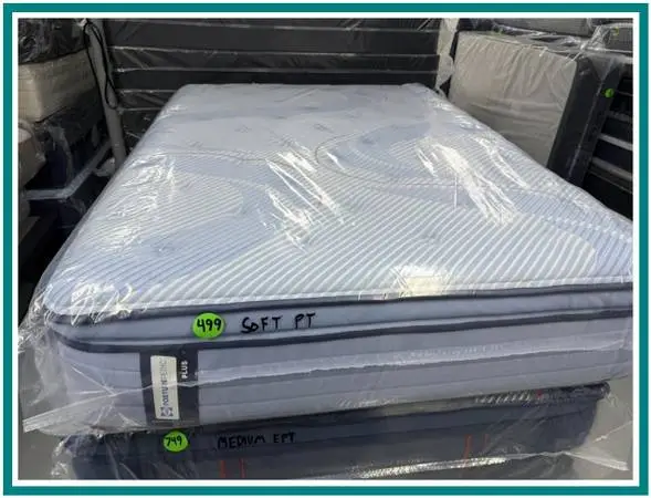 Full Size Sealy Posturepedic Pro Pillow Top Mattress & Box Bed Set
