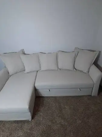 Free Delivery: IKEA Sectional Sofa L Shaped Sleeper with Storage IKEA HOLMSUND