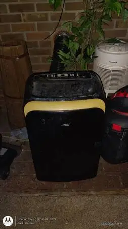Portable ac and heater stove fridge washer an dryer