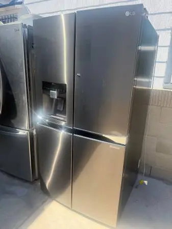 Diamond edition lg black stainless steel refrigerator