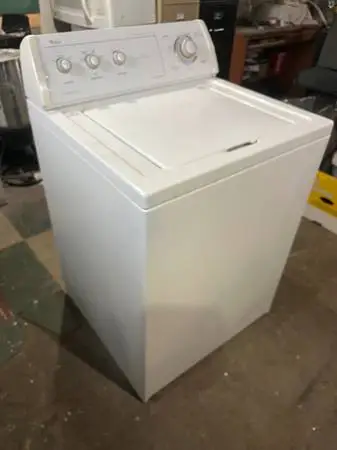 Refurbished washer installed
