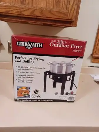 Grillsmith outdoor fryer