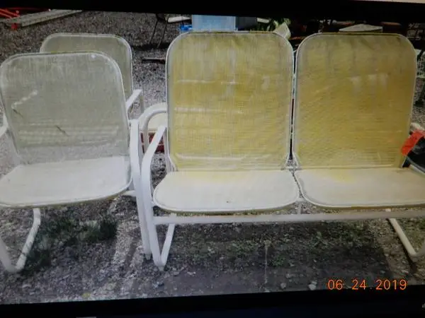 vintage samsonite patio chairs