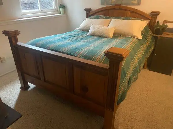 Mission Style Queen size Bed