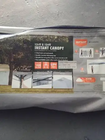 12x12 canopy