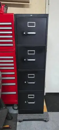 Filing Cabinet - HON 4 Drawer 15 x 26.5 x 52