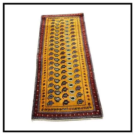 2ft 9in × 6ft 9in Handknotted Wool Runner