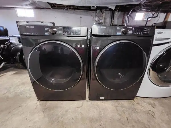 Samsung washer and electric dryer
